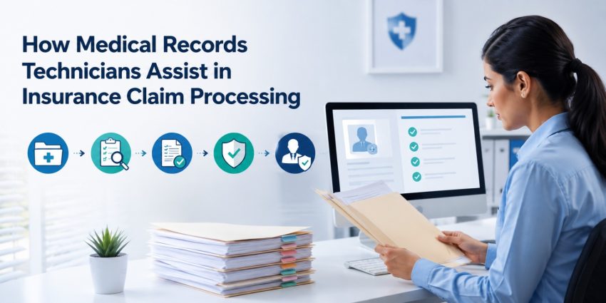 How Medical Records Technicians Assist in Insurance Claim Processing
